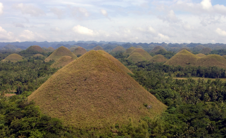 Chocolate Hills auf Bohol Island