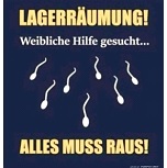 Weibliche Hilfe fr Lagerrumung gesucht